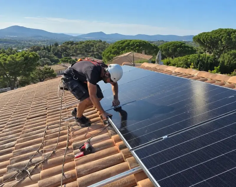 Installateur panneaux solaires Serviès — pose photovoltaïque sur toiture